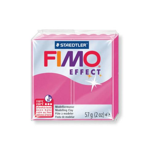 Fimo Effect Gyurma, metál, 57g, rubin kvarc 286