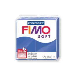 Fimo soft gyurma, 57g, fényes kék 33