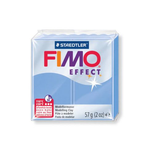 Fimo Effect Gyurma, 57g, achát kék 386