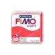 Fimo soft gyurma, 57g, famingó 40