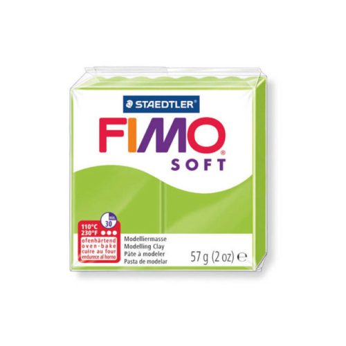 Fimo soft gyurma, 57g, almazöld 50