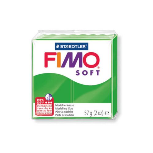 Fimo soft gyurma, 57g, trópusi zöld 53