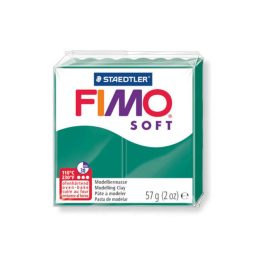 Fimo soft gyurma, 57g, smaragdzöld 56