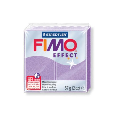 Fimo Effect Gyurma, 57g, gyöngyház lila 607