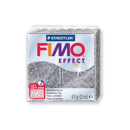 Fimo Effect Gyurma, kőhatású, 57g, gránit 803