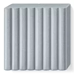Fimo Effect Gyurma, metál, 57g, ezüst 81
