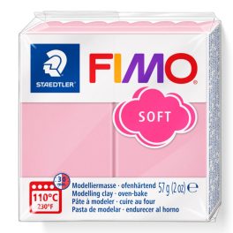 Fimo soft gyurma, 57g, eperkrém