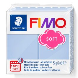 Fimo soft gyurma, 57g, derűs kék