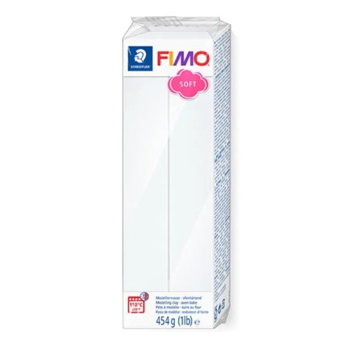 Fimo soft gyurma 454g - fehér