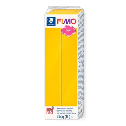 Fimo soft gyurma 454g - napsárga
