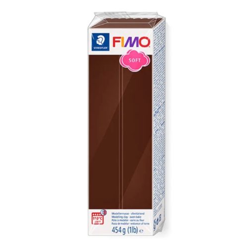 Fimo soft gyurma 454g - csokoládé