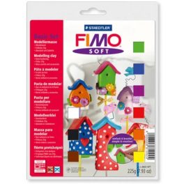Gyurmakészlet, Fimo Soft, 9x25g, Basic Set