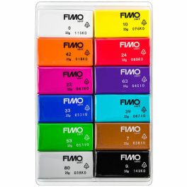 Gyurmakészlet, Fimo Effect Colour Pack, 12x25g, Basic