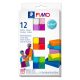 Fimo Soft Colour Pack, süthető gyurma készlet, 12X25 g - BRILLIANT COLOURS