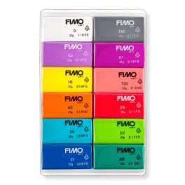   Fimo Soft Colour Pack, süthető gyurma készlet, 12X25 g - BRILLIANT COLOURS