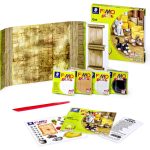 Gyurmakészlet, Fimo Kids, 4x42g, macskák