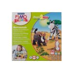 Gyurmakészlet, STA, Fimo Kids, 4x42g, szavanna