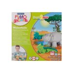 Gyurmakészlet, STA, Fimo Kids, 4x42g, víziállatok