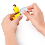 Gyurmakészlet, Fimo Kids, 4x42g, vidám méhecskék