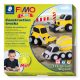 Gyurmakészlet, Fimo Kids, 4x42g, munkagépek