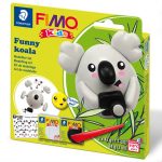 Gyurmakészlet, STA, Fimo Kids, 2x42g, vicces koala