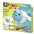 Gyurmakészlet, STA, Fimo Kids, 2x42g, vicces bálna