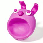 Gyurmakészlet, STA, Fimo Kids, 2x42g, vicces radírevő