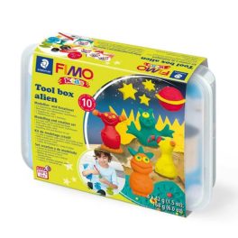 Gyurmakészlet, Fimo Kids, Űrlények - 4x42g + szerszámok