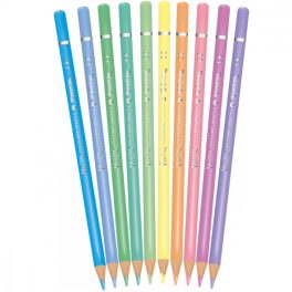 Colorino színesceruza készlet, 10db pasztell árnyalatok