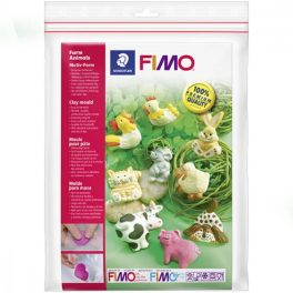 FIMO öntőforma - Állatok a ház körül