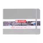 Talens Art Creation Sketch book rajztömb, A5,140g/m², 80lap - fényes ezüst