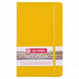   Talens Art Creation Sketch Book rajz- és vázlatfüzet, 13x21cm, 140g/m², 80lap - aranysárga