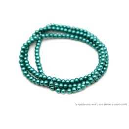 Teklagyöngy füzér világos türkiz 6mm
