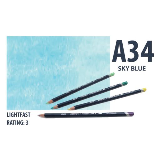 Derwent akvarell ceruza SKY BLUE
