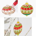 Amos fényvarázs forma szett 6db - Karácsonyi gömbök