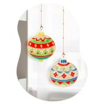 Amos fényvarázs forma szett 6db - Karácsonyi gömbök