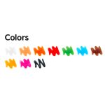 Amos üvegmatrica készlet 10x10,5ml + fényvarázs formák - Lányos buli 