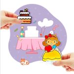 Amos üvegmatrica készlet 10x10,5ml + fényvarázs formák - Lányos buli 