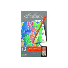 Cretacolor pasztellceruza készlet 12db, fémdobozos