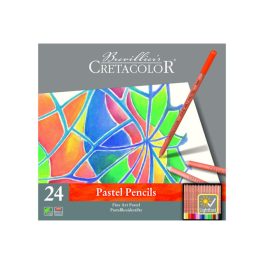 Cretacolor pasztellceruza készlet 24db, fémdobozos