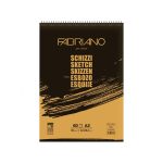 Fabriano rajztömb Schizzi A2, 90g-60lap, felül spirálos