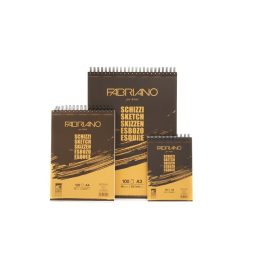 Fabriano rajztömb Schizzi A2, 90g-60lap, felül spirálos