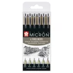 Sakura Pigma Micron tűfilc készlet, 6db PO(XSDK-6)