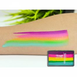 Tytoo UV-Neon csíkos arcfesték 30g Szivárvány ÚJ