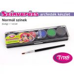 TyToo Színvarázs Arcfesték szett 6x4g  - alap színek