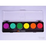 TyToo Színvarázs Arcfesték szett 6x4g  - uv-neon színek