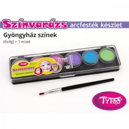   TyToo Színvarázs Arcfesték szett 6x4g  - gyöngyház színek