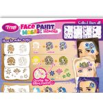 TyToo Princess Dream Arcfesték szett (6db mosaic sablonnal)