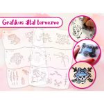 TyToo Adventure Quest Arcfesték szett (6db mosaic sablonnal)