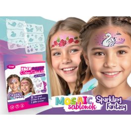   TyToo Sparkling Fantasy Arcfesték szett (6db mosaic sablonnal)